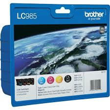 Cartouches Brother LC985 – Pack 4 Couleur