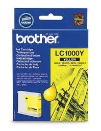 Cartouche d’encre Brother LC-1000Y Jaune