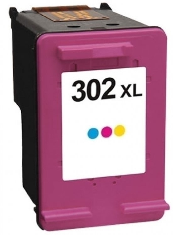 Cartouche HP 302 XL Couleur - Compatible - Inkcenter