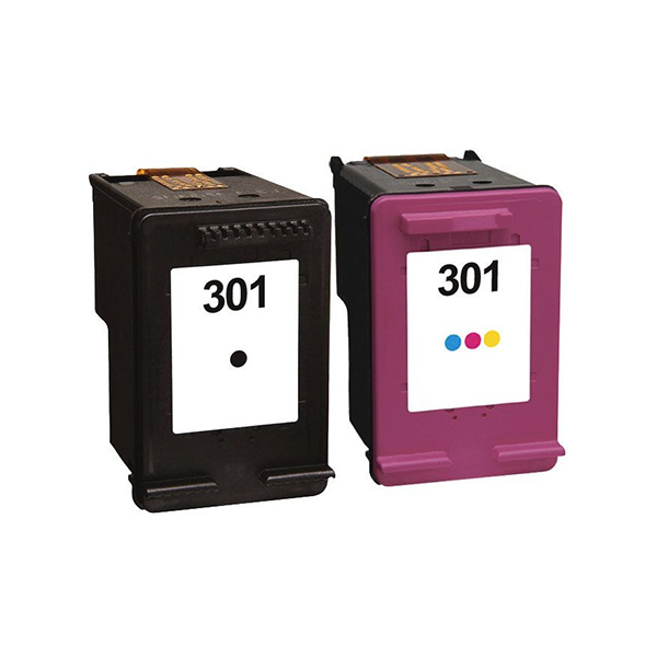 MultiPack HP 301 XL Noir et Couleur – Compatible