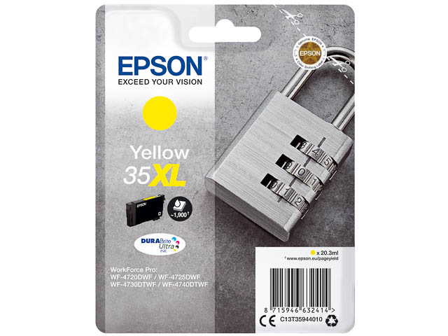 Cartouche d’encre Epson 35 XL – T3594 Yellow