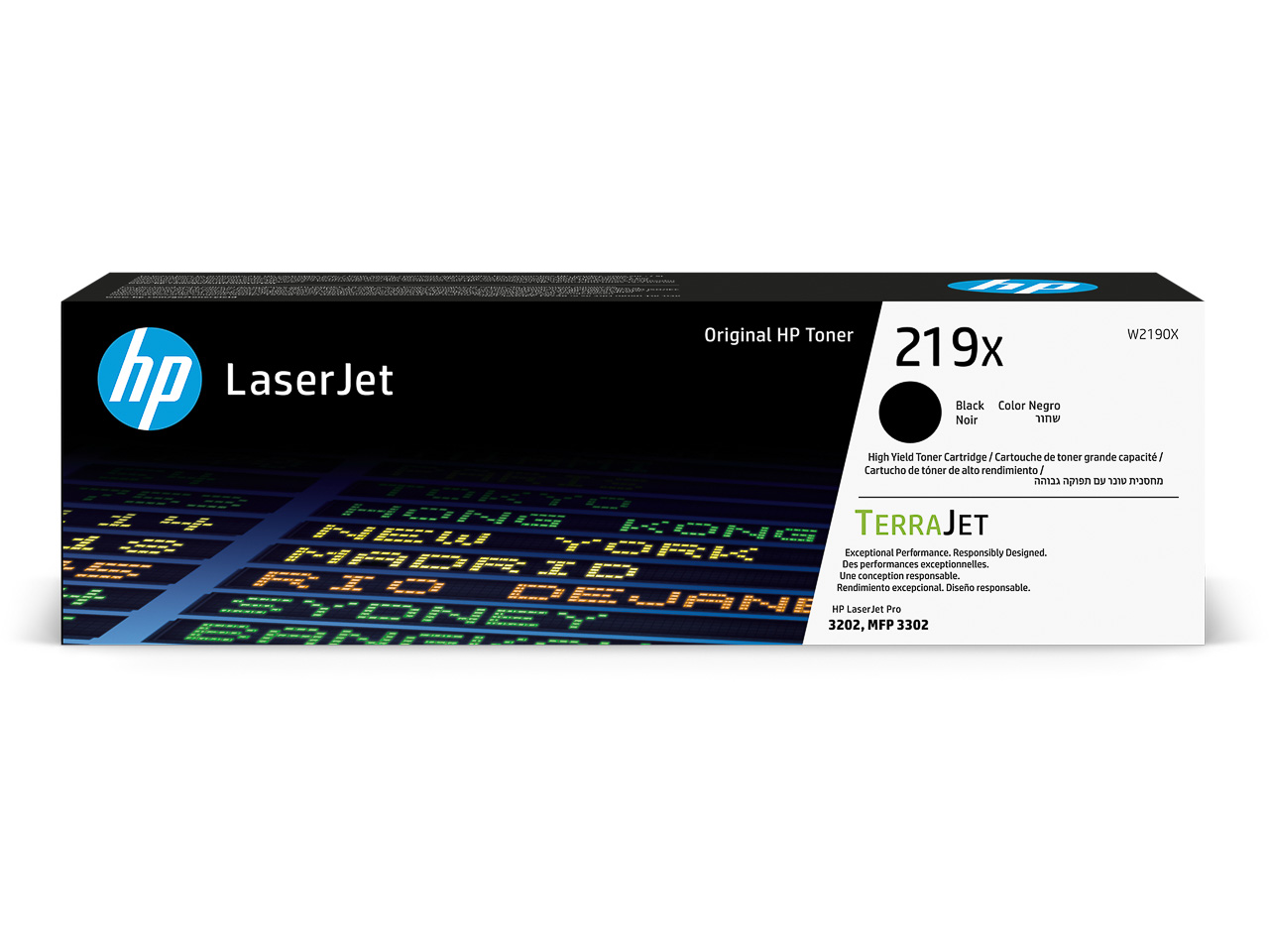 Toner HP 219X (W2190X) Noir HC