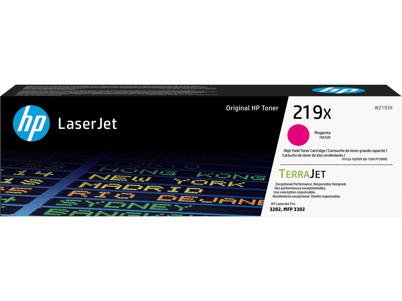 Toner HP 219X (W2193X) Magenta HC