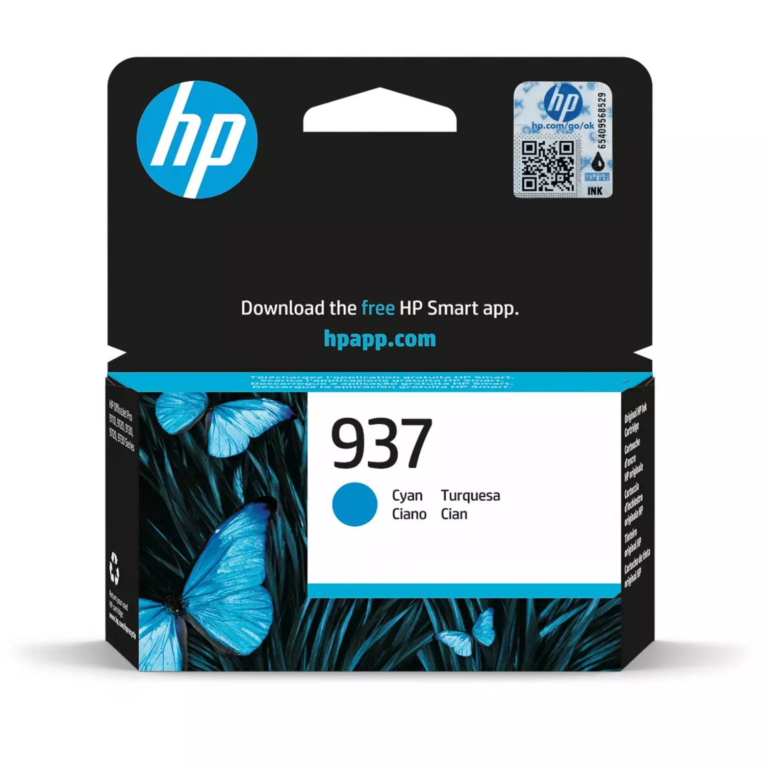 Cartouche D’Encre HP 937 Cyan