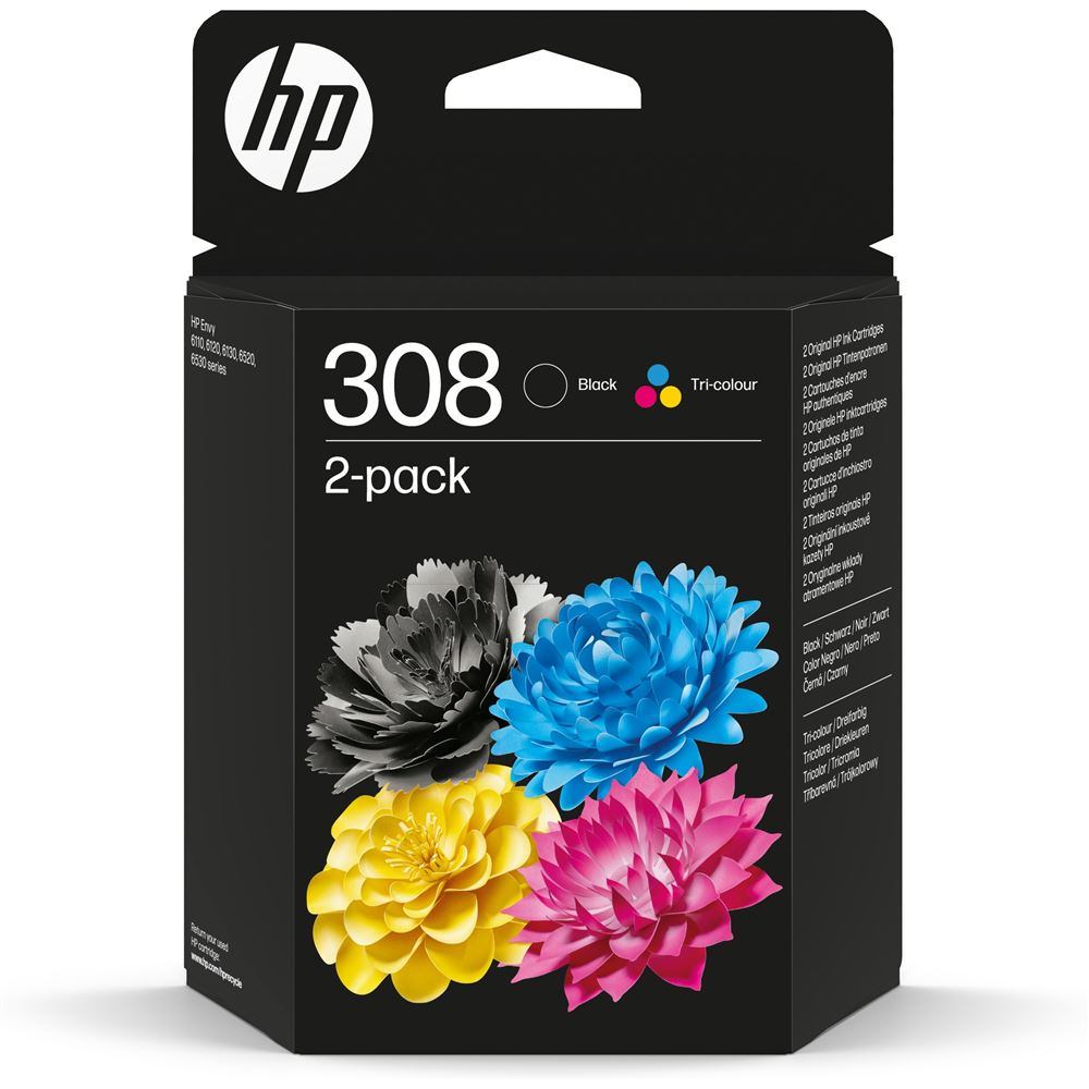 Pack Cartouche HP 308